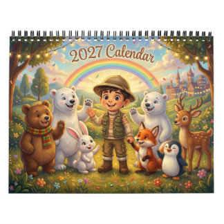 Calendario Mural Mágico Alphaland 2027 | Deco de H