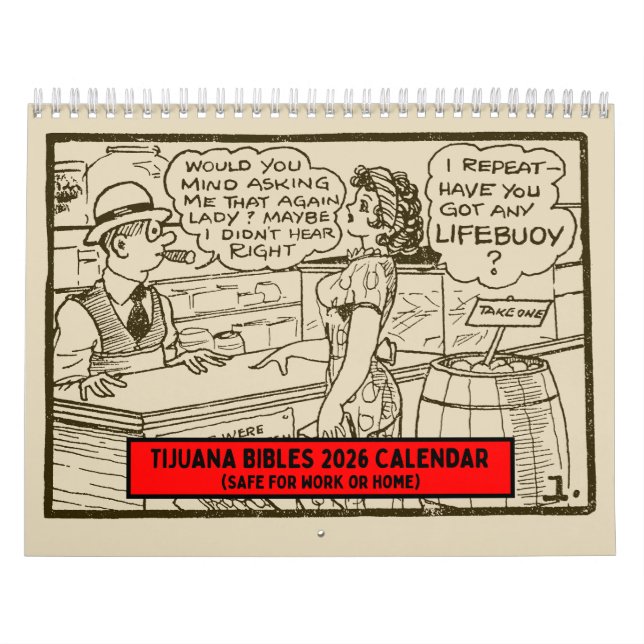 Calendario mural Tijuana Bibles 2026 (Apto para el (Tapa)