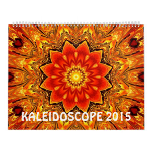 Calendario Muro de 12 meses de Kaleidoscope