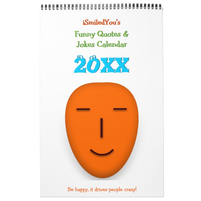 Calendario Muro de Año Nuevo 2025 de iSmiledYou (Tapa)