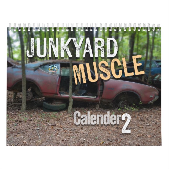 Calendario Músculo de Junkyard 2 (Tapa)