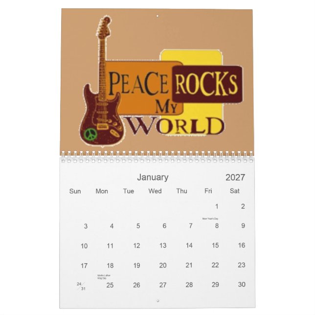 Calendario Música 2007 (Jan 2027)