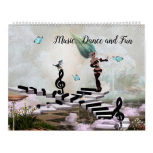 Calendario Música, danza y diversión