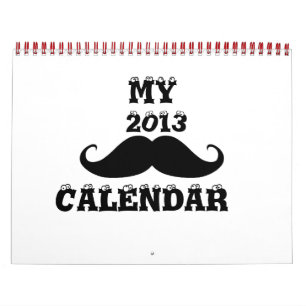 Calendario Mustache 2013
