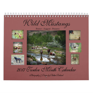 Calendario Mustangos salvajes 2017