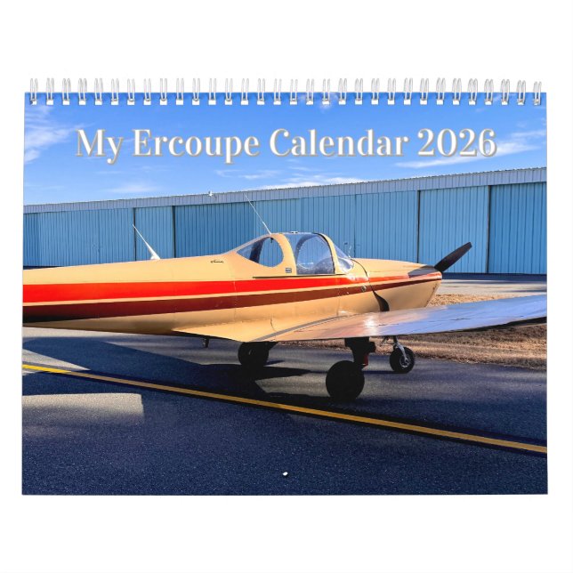Calendario My Ercoupe Calendar 2026 (Tapa)