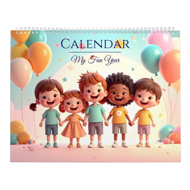 Calendario My Fun Year” children’s calendar (Tapa)