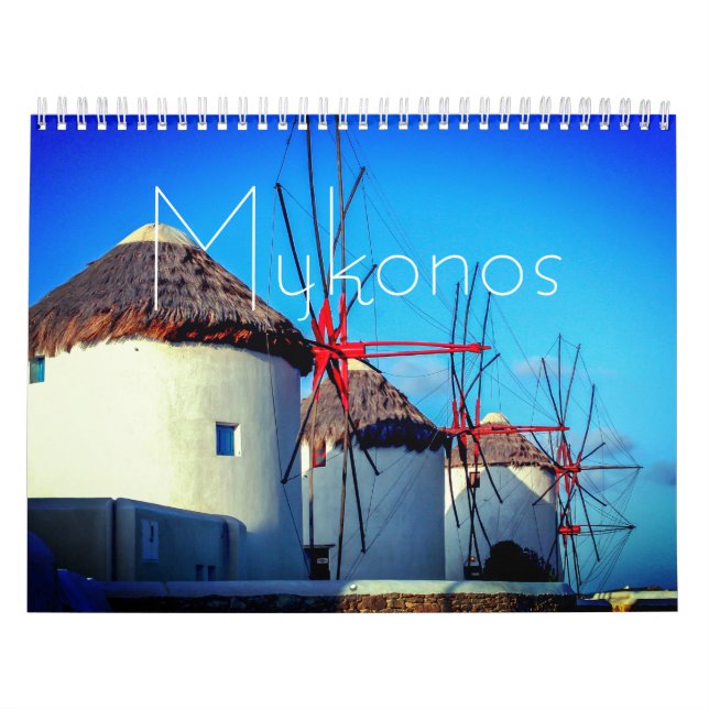 Calendario Mykonos (Tapa)