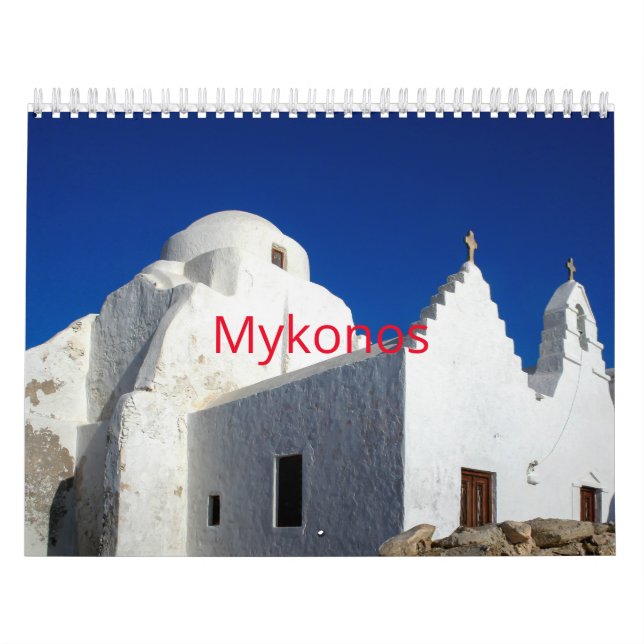 Calendario Mykonos (Tapa)