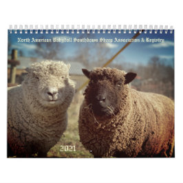 Calendario NABSSAR de Babydoll Southdown 2021