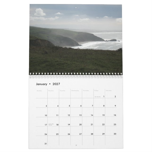 Calendario nacional de la costa 2010 de Reyes del (Jan 2027)