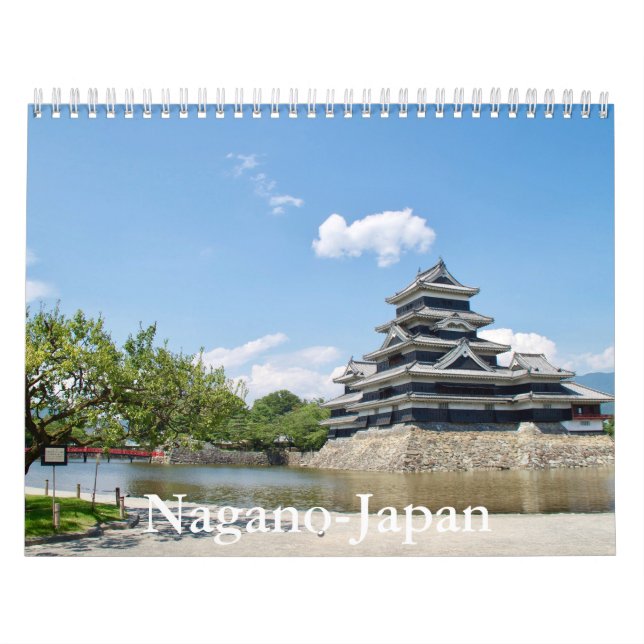 Calendario Nagano-Japón (Tapa)