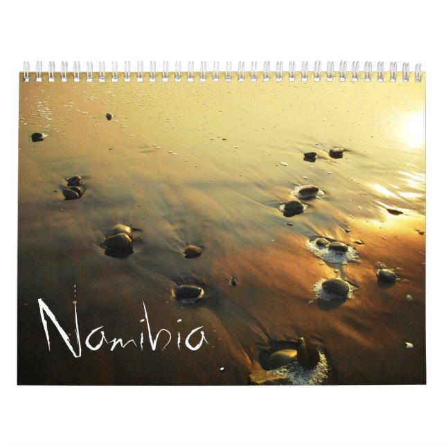 Calendario Namibia hermosa (Tapa)