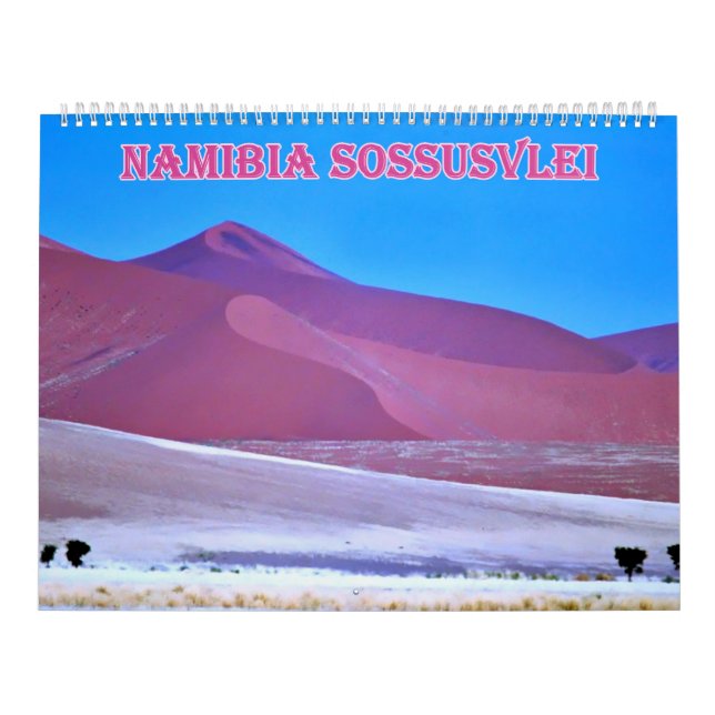 Calendario namibia sossusvlei Calendar (Tapa)