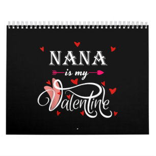 Calendario Nana Es Mi Valentín   Nieto Día de San Valentín