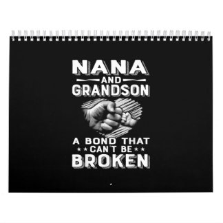 Calendario Nana Y Grandson Un Bono Que No Se Puede Romper