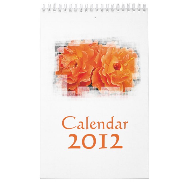 Calendario Naranja inocente (Tapa)