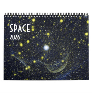 Calendario NASA Espacio Universo Galaxia 2026