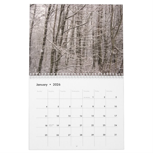 Calendario natural de la maravilla 2010 (Jan 2026)