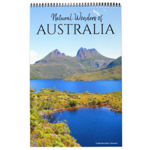 Calendario natural wonders australia 2025