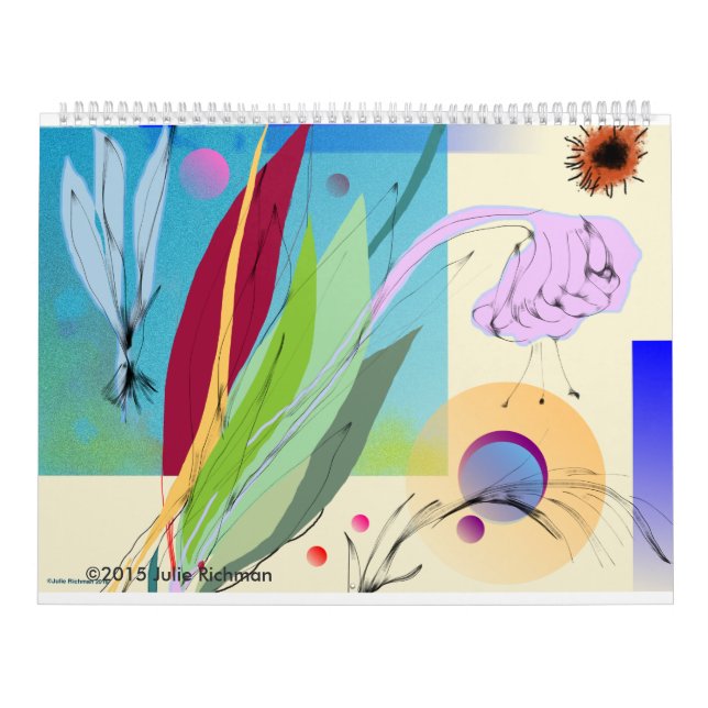 Calendario Naturaleza abstracta hermosa (Tapa)