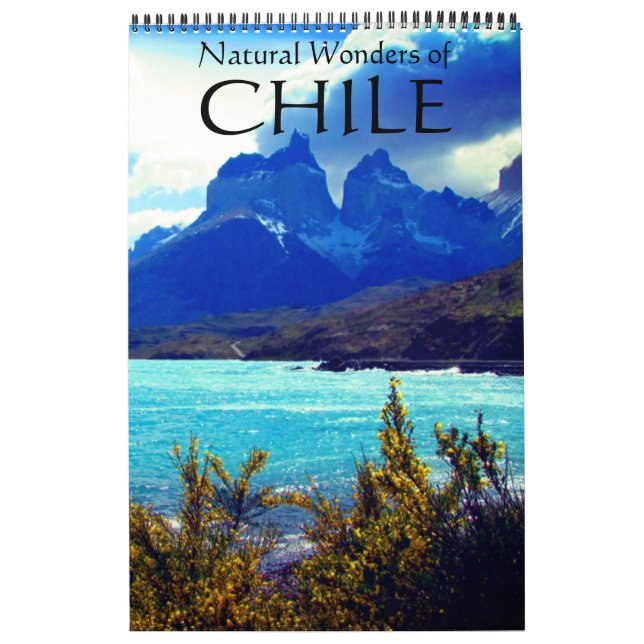 Calendario naturaleza de chile (Tapa)