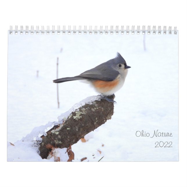 Calendario Naturaleza de Ohio 2022 (Tapa)