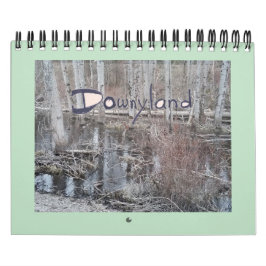 Calendario Naturaleza del Barrio Pequeño Flora y Fauna