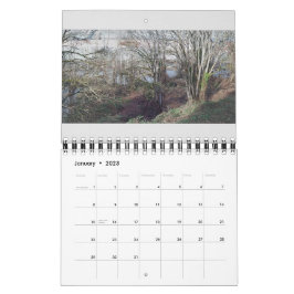 Calendario Naturaleza del Barrio Pequeño Flora y Fauna
