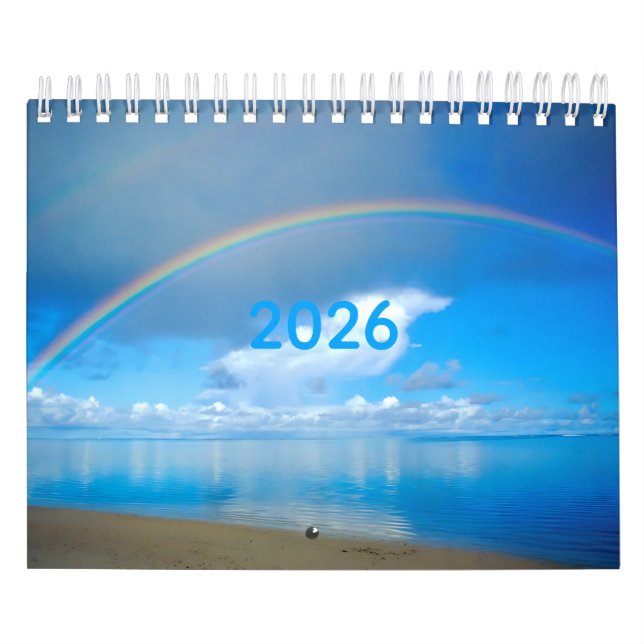 Calendario Naturaleza escénica (Tapa)