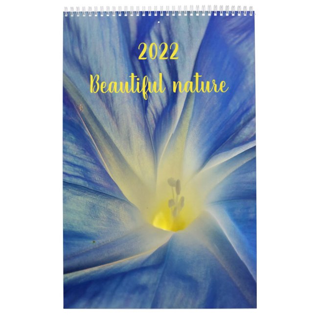 Calendario Naturaleza hermosa de 2022 (Tapa)