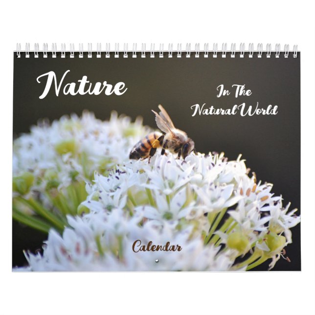 Calendario Naturaleza Natural World Calendar (Tapa)
