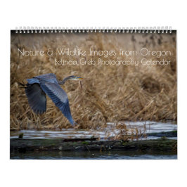 Calendario Naturaleza y vida silvestre imágenes de Oregón