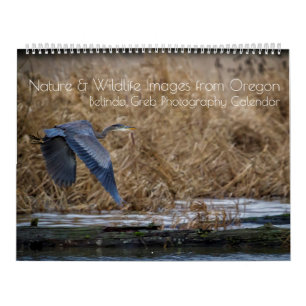 Calendario Naturaleza y vida silvestre imágenes de Oregón