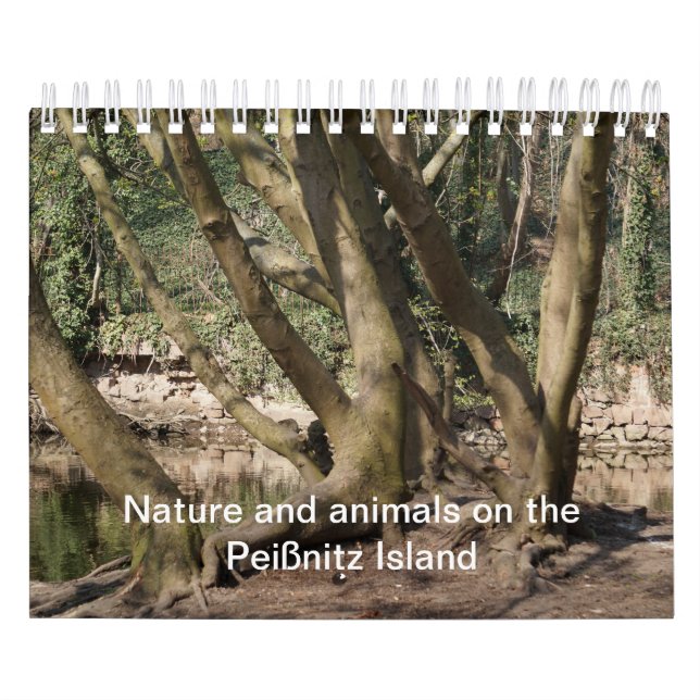 Calendario Nature and animals on the Peißnitz Island (Tapa)