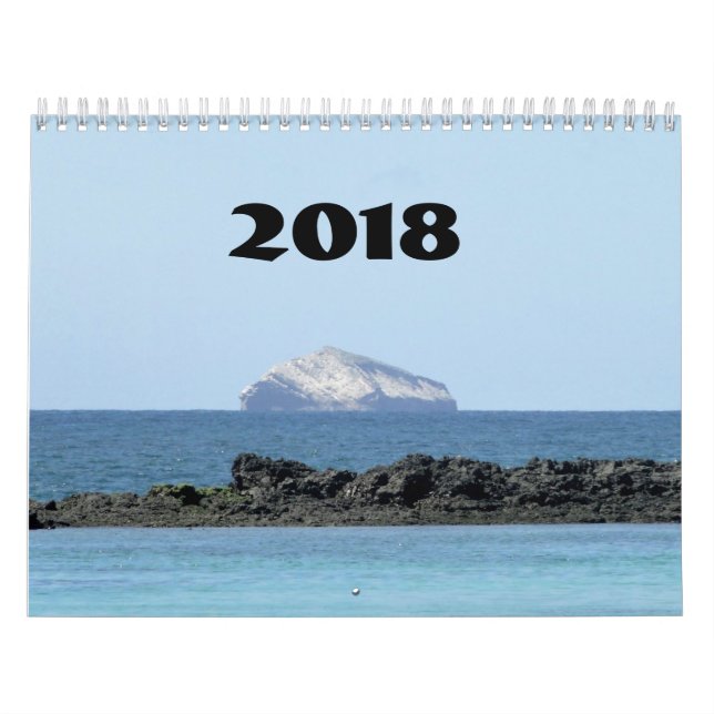 Calendario nature of the Galapagos islands (Tapa)