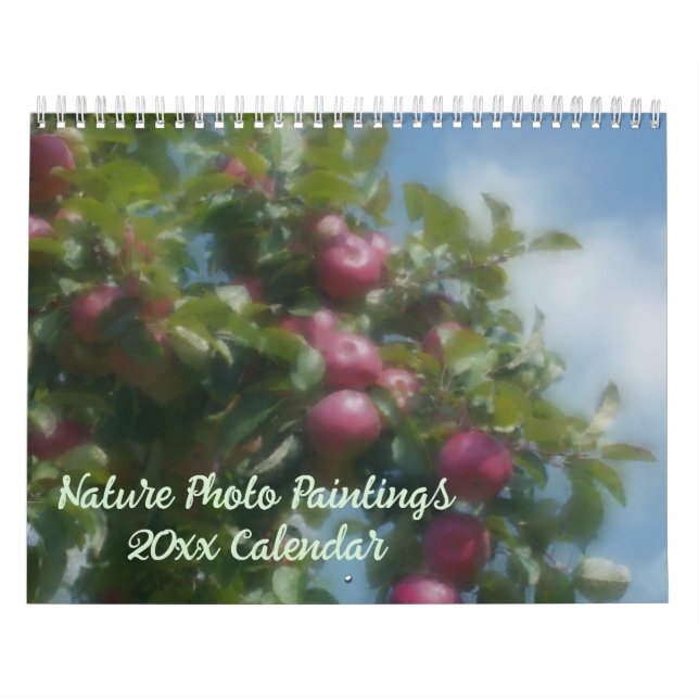 Calendario Nature Photo Paintings  (Tapa)