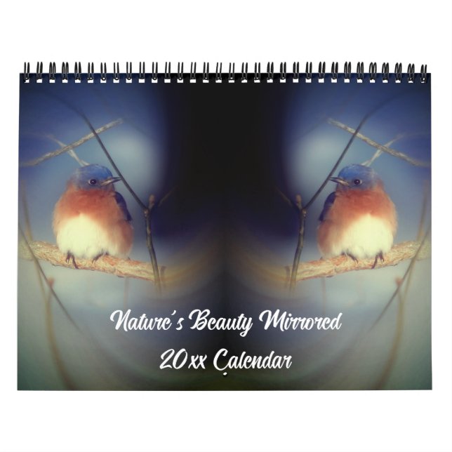 Calendario Nature's Beauty Mirrored Photography  (Tapa)