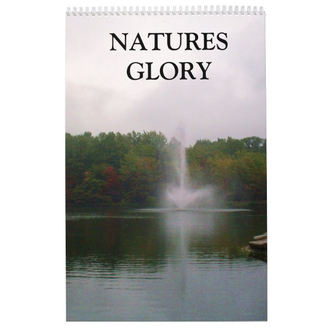 Calendario NATURES GLORY Calendar (Tapa)