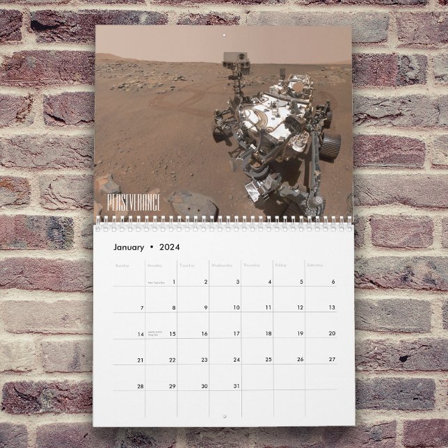 Calendario Naves espaciales de Marte y Marte (Subido por el creador)
