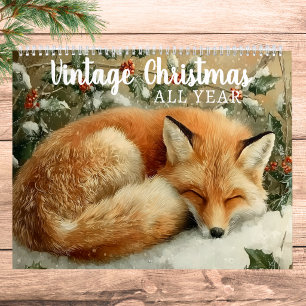 Calendario Navidad Vintage