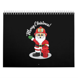 Calendario Navidades bombero Santa Winter