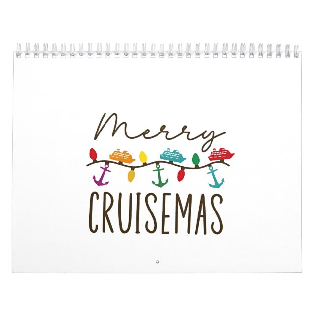 Calendario Navidades de crucero con  de crucero de casamenter (Tapa)