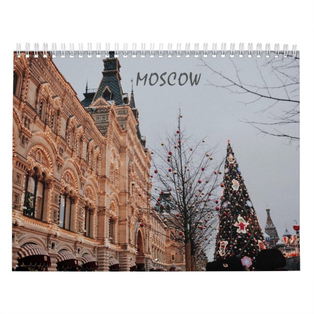 Calendario Navidades de Moscú (Tapa)