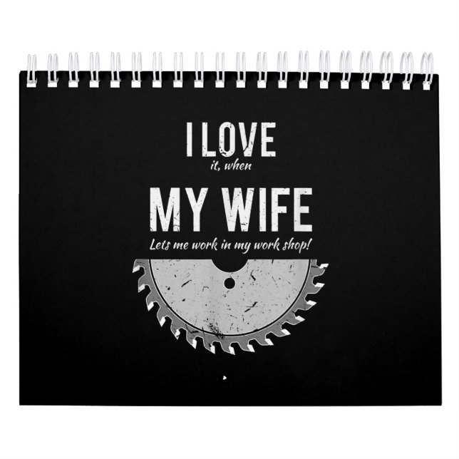 Calendario Navidades de regalo de trabajo de madera divertida (Tapa)