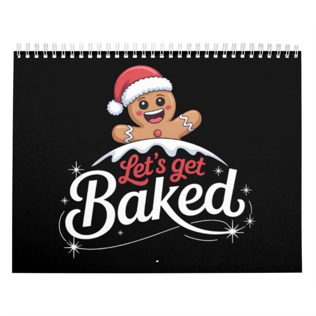 Calendario Navidades Gingerbread Man Family Let's Get Baked (Tapa)