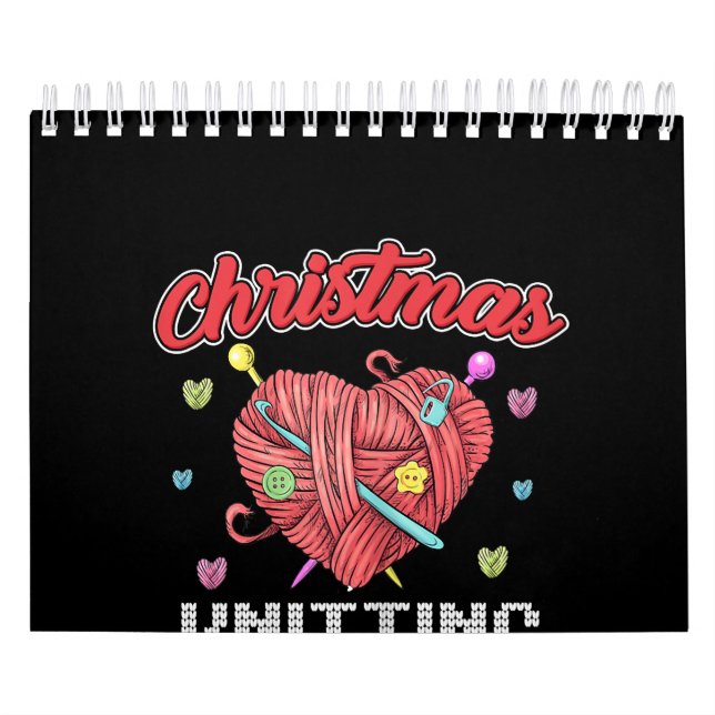 Calendario Navidades Knitt Team Heart Yarn Crochet (Tapa)