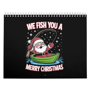 Calendario Navidades pescadores pescadores Funny Guay Santa C