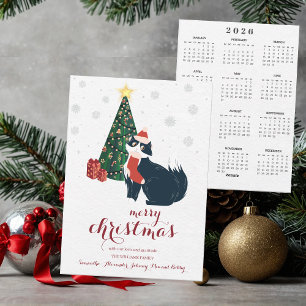 Calendario navideño de navidad de Black Cat 2026