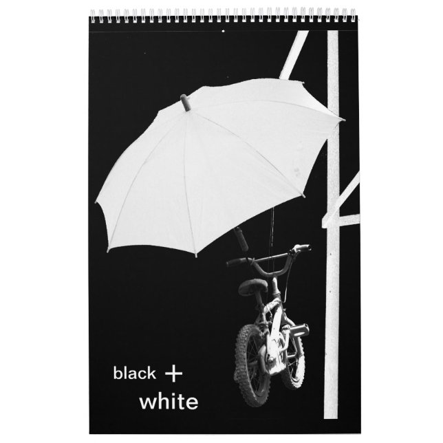 Calendario negro + blanco (Tapa)